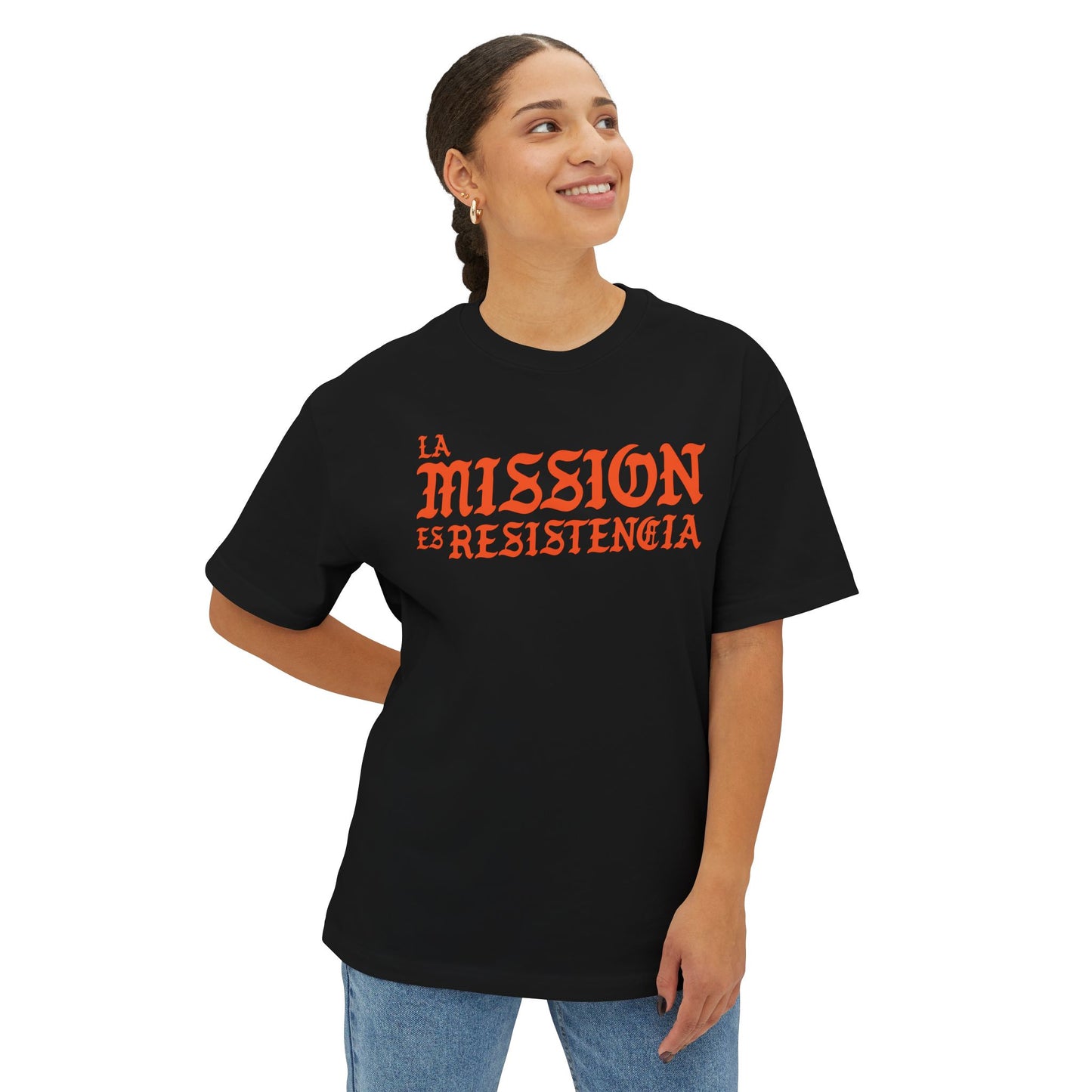 La Mission es Resistencia - Camiseta Oversized Unisex